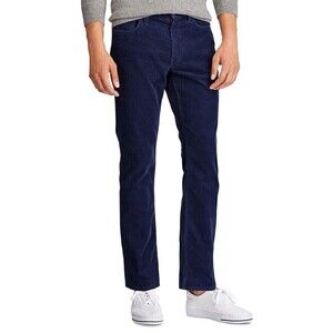 Banana Republic Blue Corduroy Slim Traveler Pants 31W